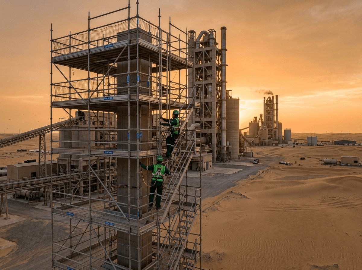 Scaffolding & civil works package